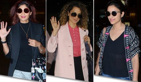 Celebs Latest Airport Fashion