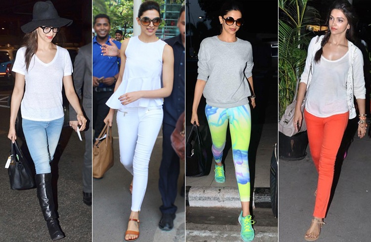 Deepika Padukone Airport Styles