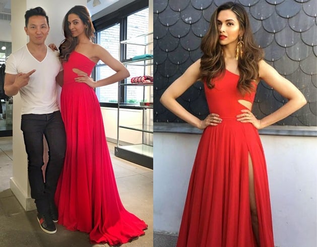 Deepika Padukone In Prabal Gurung