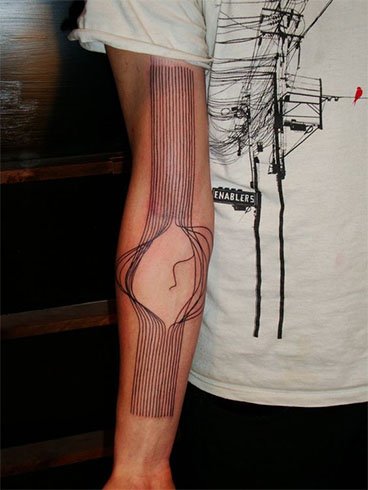 Girls Arm Tattoo