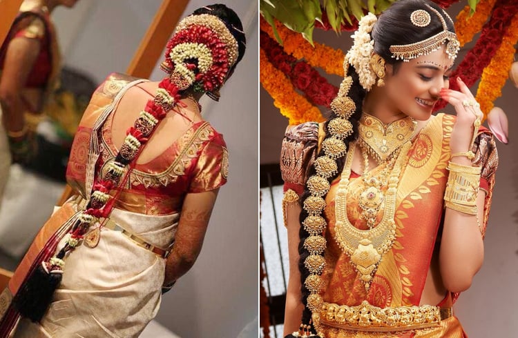 60+ Traditionelle indische Brautfrisuren für Ihre Hochzeit  