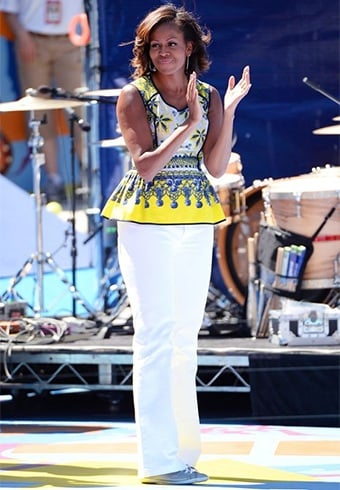 Michelle Obama in Prabal Gurung