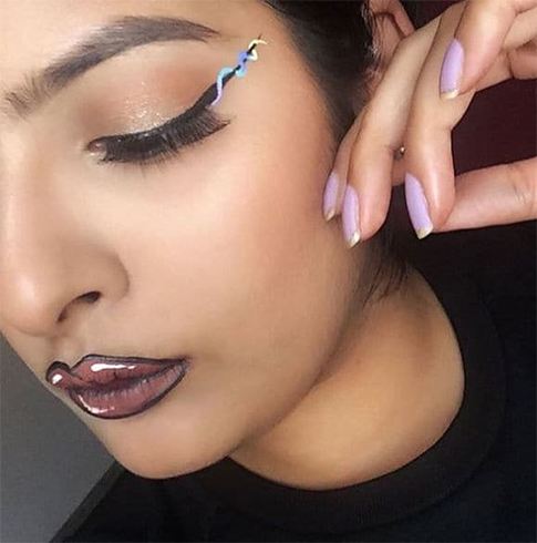 Ribbon Eyeliner Instagram