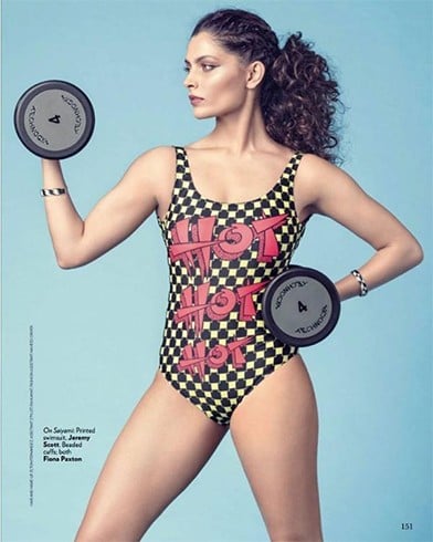 Saiyami Kher on Vogue