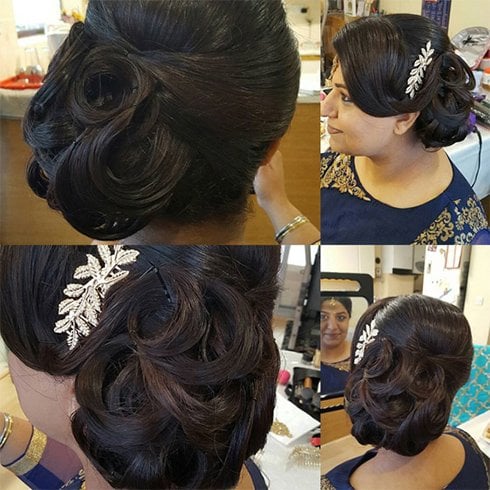 60+ Traditionelle indische Brautfrisuren für Ihre Hochzeit  