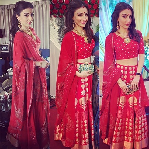 Soha Ali Khan in Wedding Ceremony