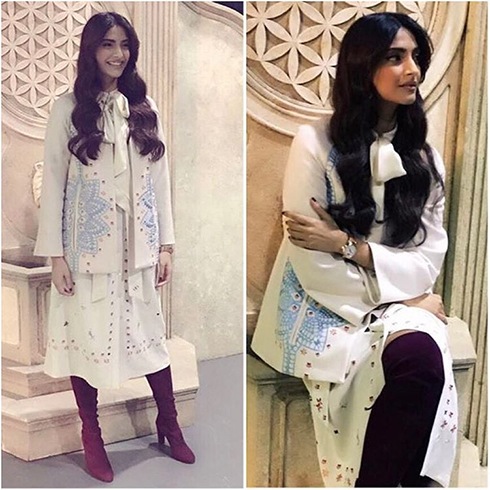 Sonam kapoor in temperley london