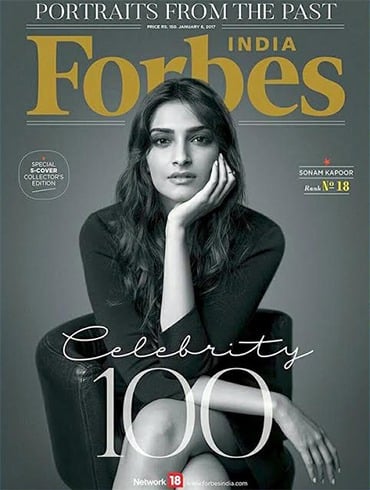 Sonam Kapoor On Forbes