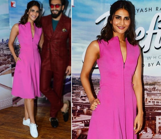 Vaani Kapoor in Giorgio Armani