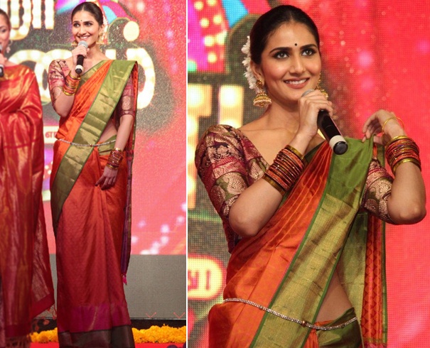 Vaani Kapoor in Kanjeevaram Saree