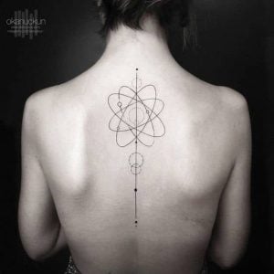 Cosmic Symbol-Based Tattoo