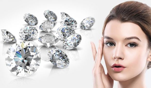 Diamond dermabrasion for women