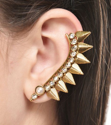 How to wear ear cuffs for girl