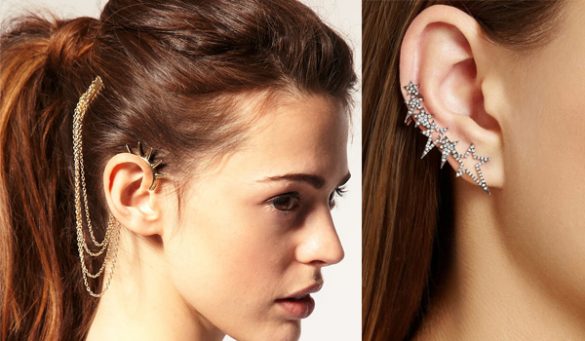 How to wear ear cuffs for women