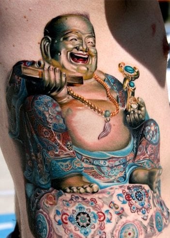 Laughing Buddha Tattoos