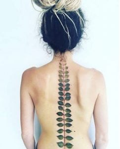 Leaf Spine Tattoo