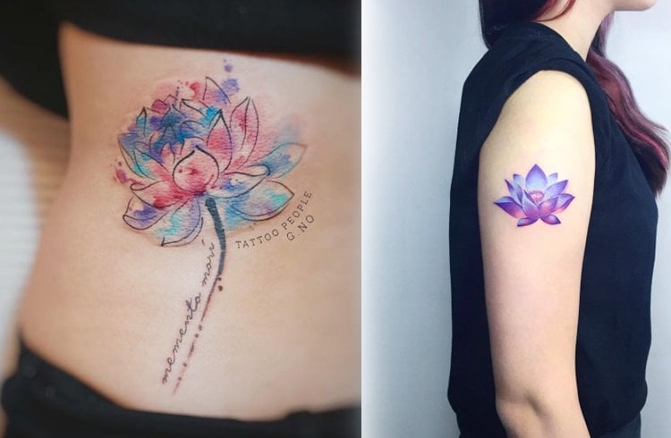 Lotus Flower Tattoos