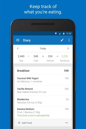 MyFitnessPal for Android