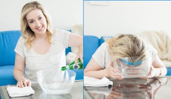 Parkling water for skin for women