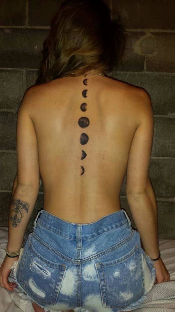 Moon Phases Tattoo Ideas  17 Magnificent Collections  Design Press