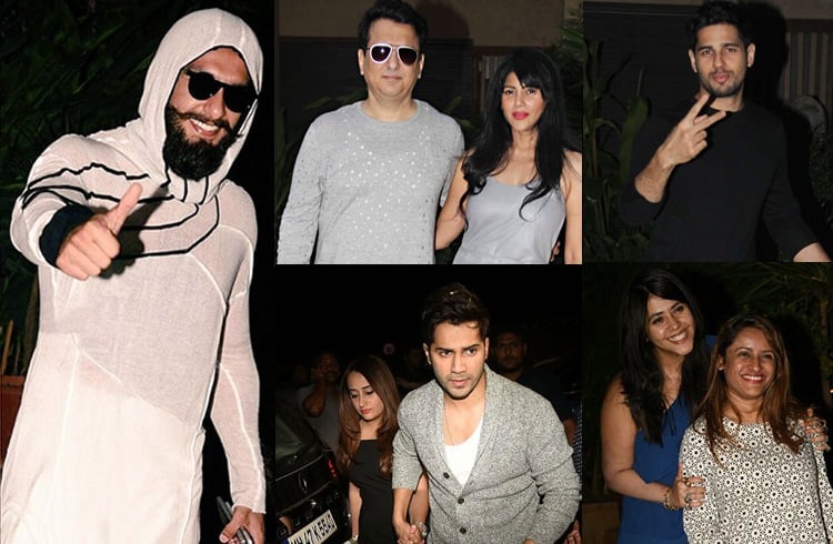 Pre-Birthday Bash Of Shahid Kapoor