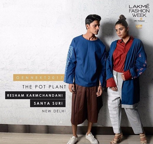 Resham Karmchandani and Sanya Suri of the label