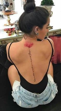 spine tattoo ideas lotusTikTok Search