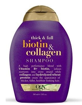 Shampoo with biotin