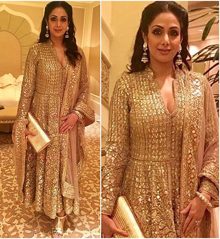 Sridevi Sesigner Outfits