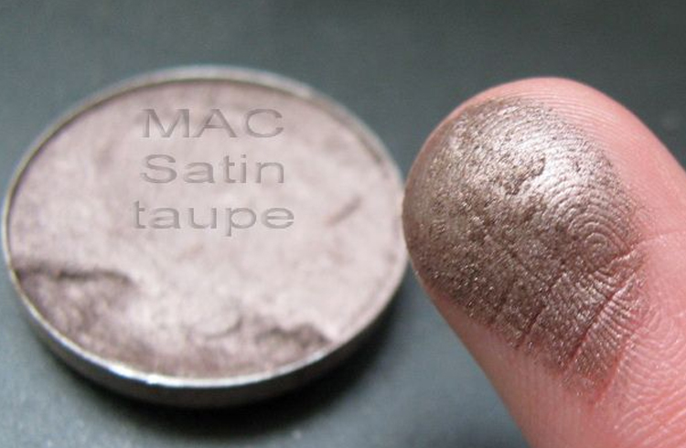 Taupe color eyeshadows