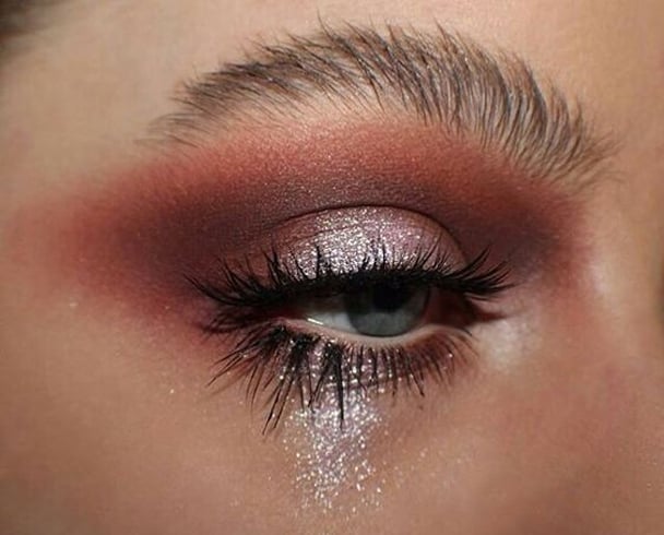 Taupe grey eyeshadow