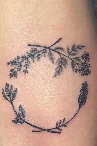 Wreath Tattoo