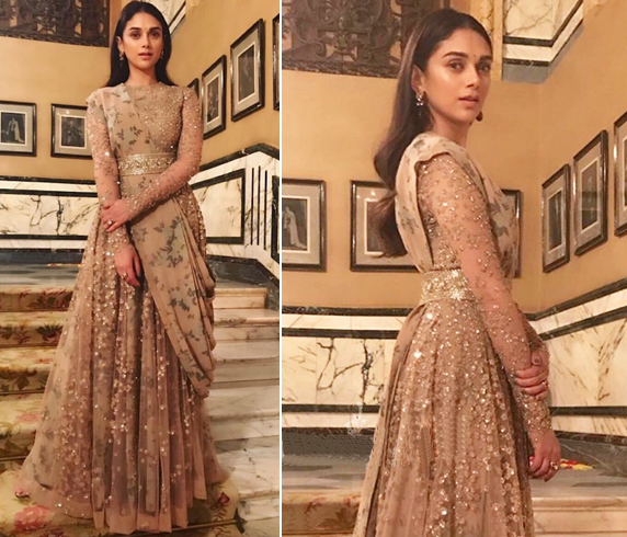 Aditi Rao Hydari at Falaknuma Palace