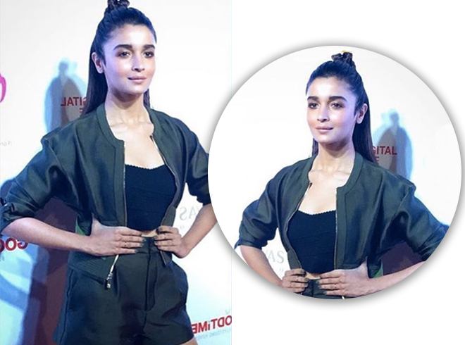 Alia Bhatt Hairbun