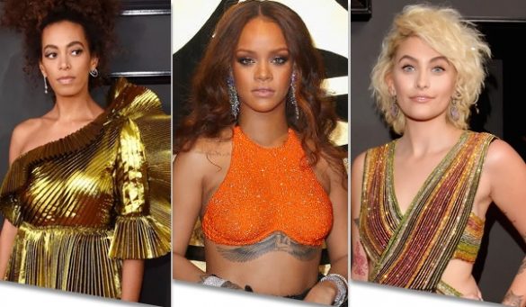 Celebrites at Grammy Awards 2017