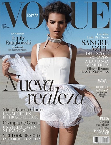 Emily Ratajkowski for Vogue Spain