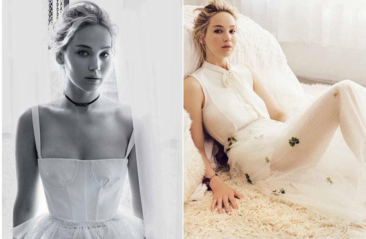 Jennifer Lawrence for Marie Claire France