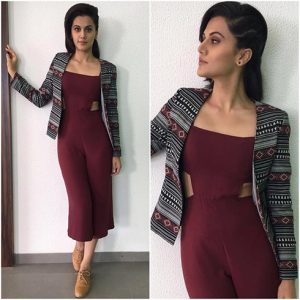 Taapsee Pannu Rang The Fashion Bells Loud And Clear During Movie Promotions
