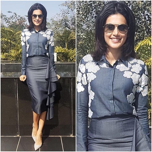 Taapsee Pannu Rang The Fashion Bells Loud And Clear During Taapsee Pannu Rang The Fashion Bells Loud And Clear During