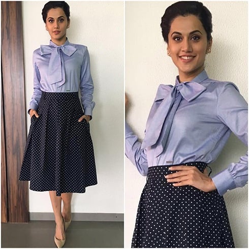 Taapsee Pannu In Urban Rust and DSquared2