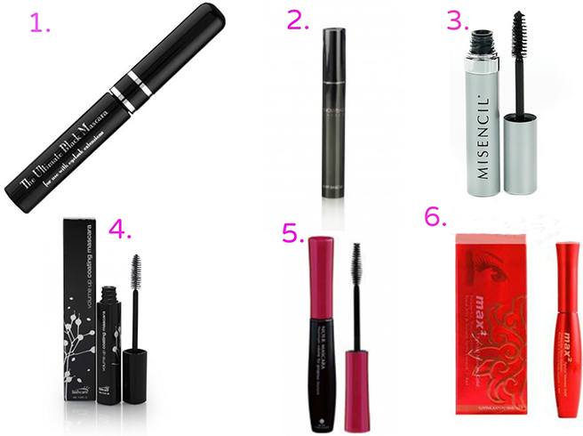 Water Based Mascaras