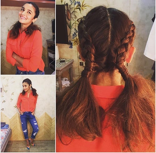 Alia Bhatt Ponytail