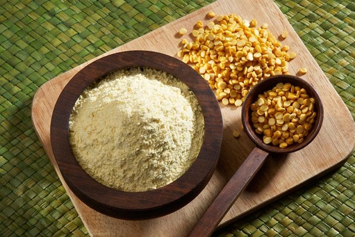 Gram Flour for upper lip hair removal