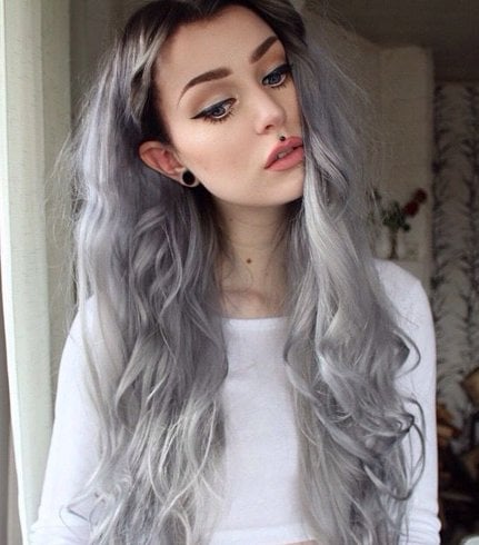 Hair White Blonde for girl