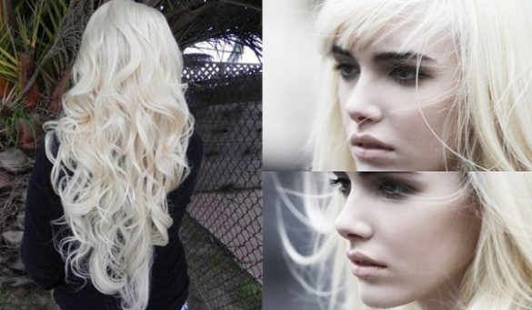 Hair White Blonde for women