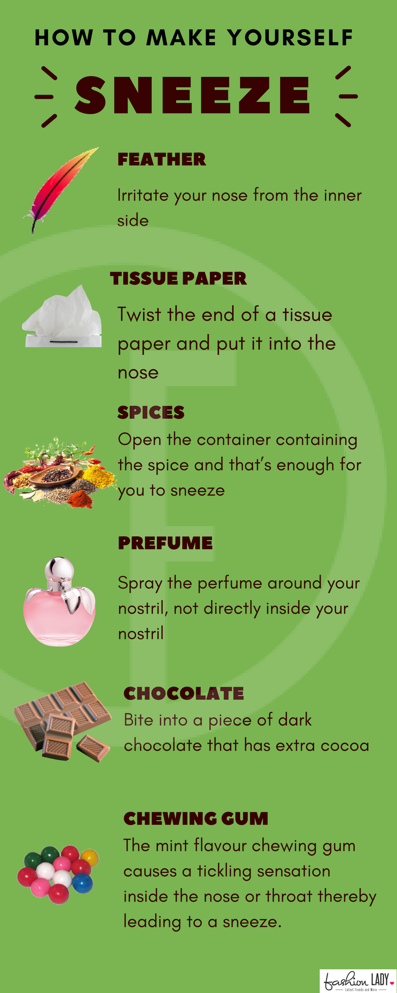How to make yourself sneeze Indian Fashion Blog with Latest Trends