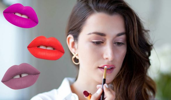 How to make lipstick matte for women