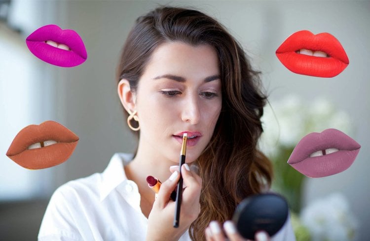 How to make lipstick matte