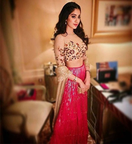 Jhanvi Kapoor Lehenga Style