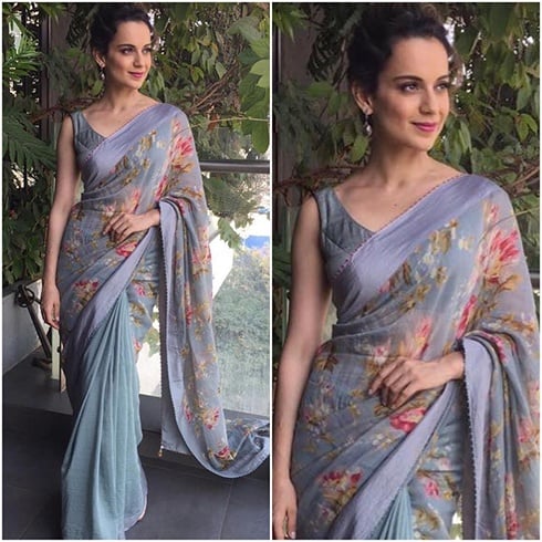 Kangana Ranaut Saree